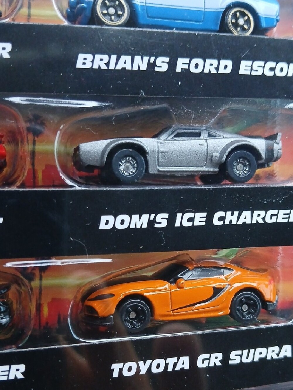 Fast & Furious 6-Pack Die-Cast Movie Car Set - Multi-Color 1/87 Scale - Picture 5 of 7